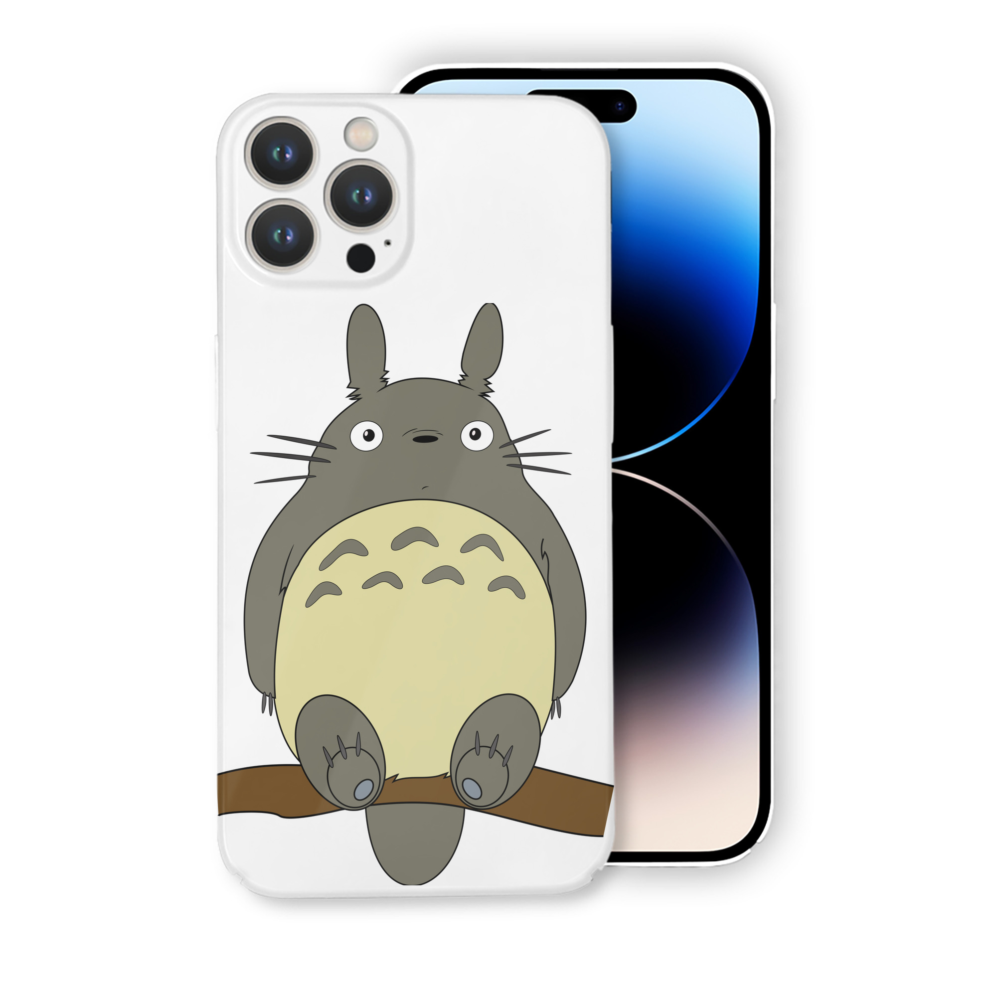 （画像用） となりのトトロ 草壁メイ 草壁サツキ My Neighbor Totoro Satsuki Kusakabe Mei Kusakabe 【iPhone 14シリーズ対応】ハードケース